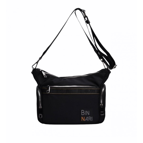 Bolso bandolera pequeña BINNARI Córdoba color negro - Imagen 2