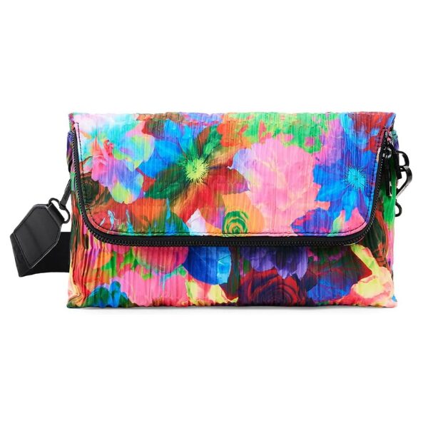 DESIGUAL – Bolso Bandolera Desigual Borealis Venecia Multicolor Floral Mujer 23SAXY13