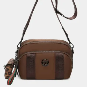 Bolso bandolera BINNARI · Con Doble Compartimento · Coleccion Fini