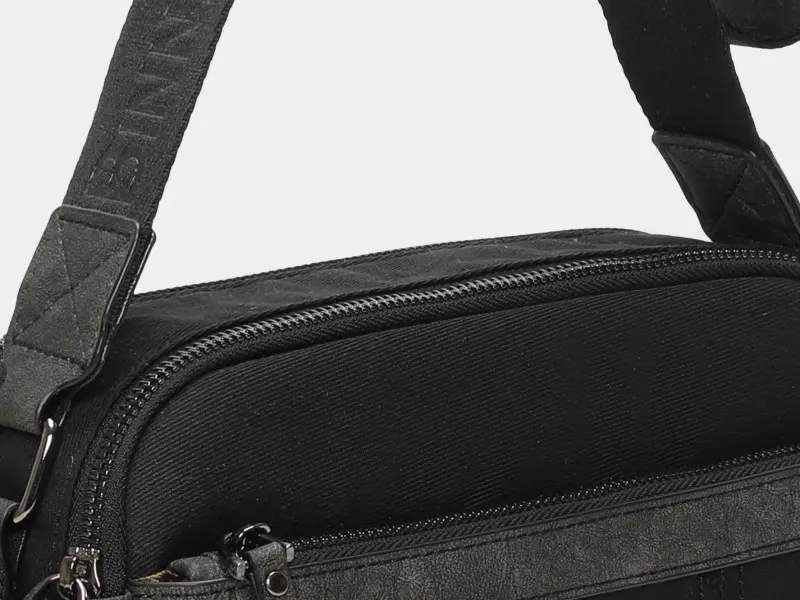 Bolso bandolera BINNARI · Con Doble compartimento · Coleccion Joelle - Imagen 6
