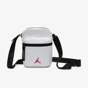 NIKE – Bolso Bandolera Jordan Airborne Festival Blanco Unisex 9A0631-001
