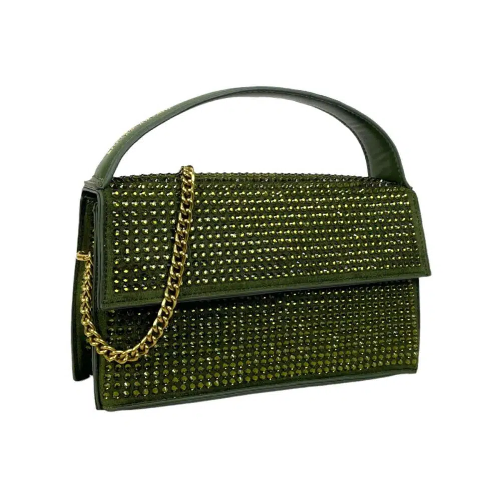 Bolso de Fiesta Mujer con Efecto Brillante y Precioso Diseño - Imagen 5