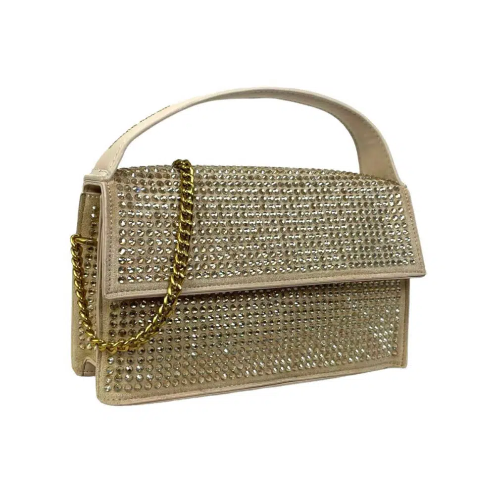 Bolso de Fiesta Mujer con Efecto Brillante y Precioso Diseño - Imagen 7