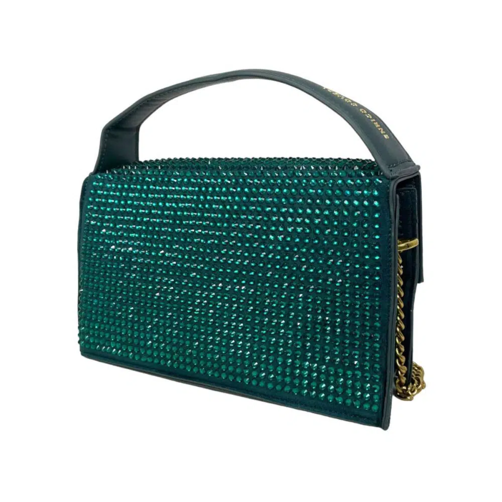Bolso de Fiesta Mujer con Efecto Brillante y Precioso Diseño - Imagen 9