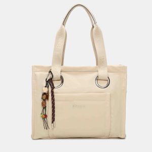 Bolso Binnari de dos asas Xara color hielo