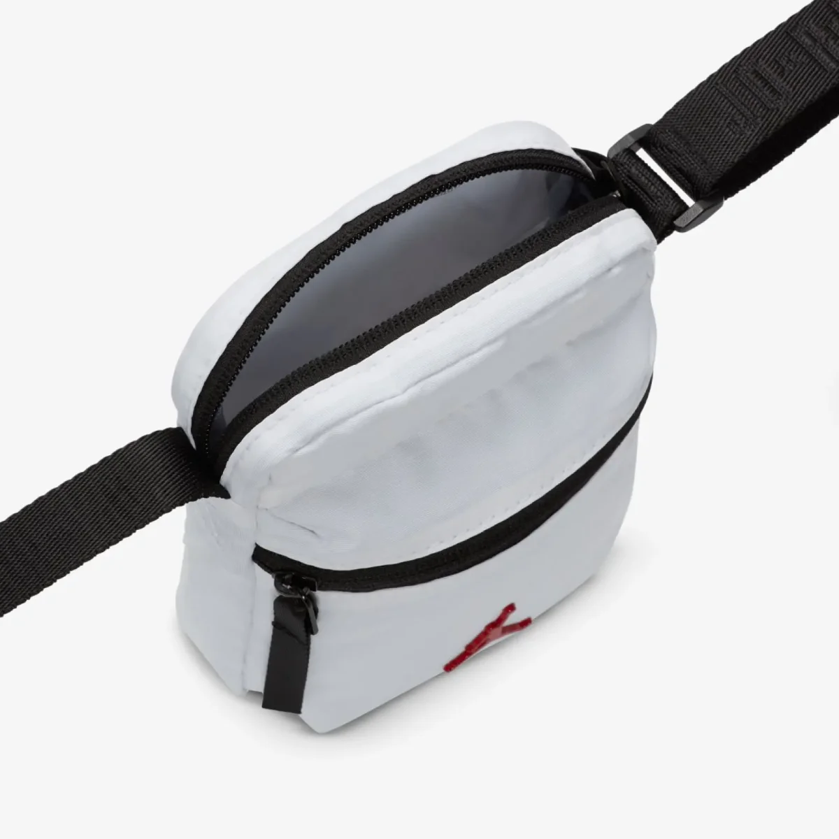 NIKE – Bolso Bandolera Jordan Airborne Festival Blanco Unisex 9A0631-001 - Imagen 7