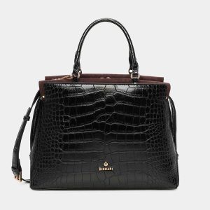 Bolso de mano BINNARI Mandy color negro