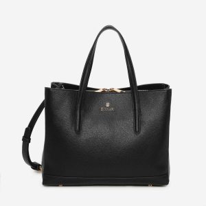Bolso de mano Binnari Pina color negro