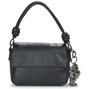 DESIGUAL – Bolso Desigual Mickey Mouse Phuket Mini Negro Mujer Pequeño