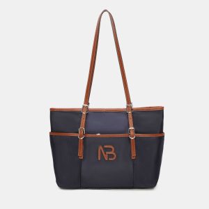 Bolso shopper Binnari Zinia azul