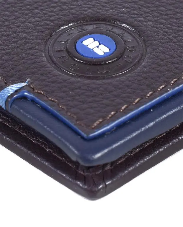 Cartera MIGUEL BELLIDO · Billetero sin Monedero · En Piel · RFID · Color Negro y Marrón - Imagen 5