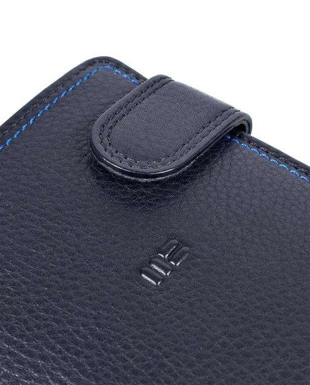 Cartera MIGUEL BELLIDO · Billetero con Monedero Exterior · En Piel · RFID · Color Negro y Marrón - Imagen 6