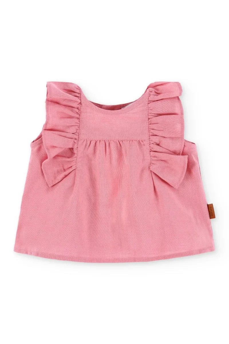 Blusa de bebé nude Cocote & Charanga - Imagen 2
