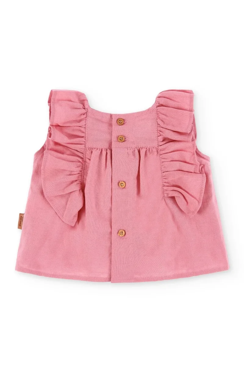 Blusa de bebé nude Cocote & Charanga - Imagen 3