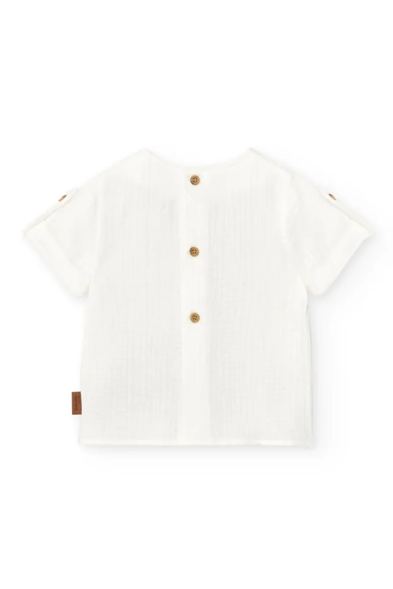 Camisa de niño crudo Cocote & Charanga - Imagen 3