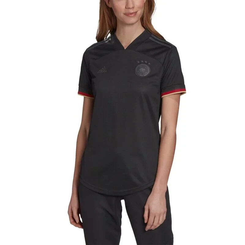 ADIDAS – Camiseta adidas Alemania Mujer Negra Talla S EH6115 Oficial - Imagen 4