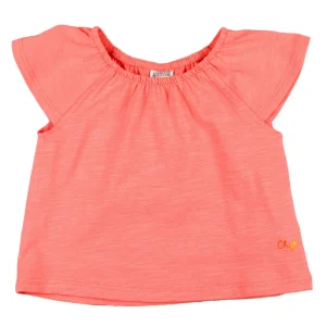 Camiseta de bebé coral