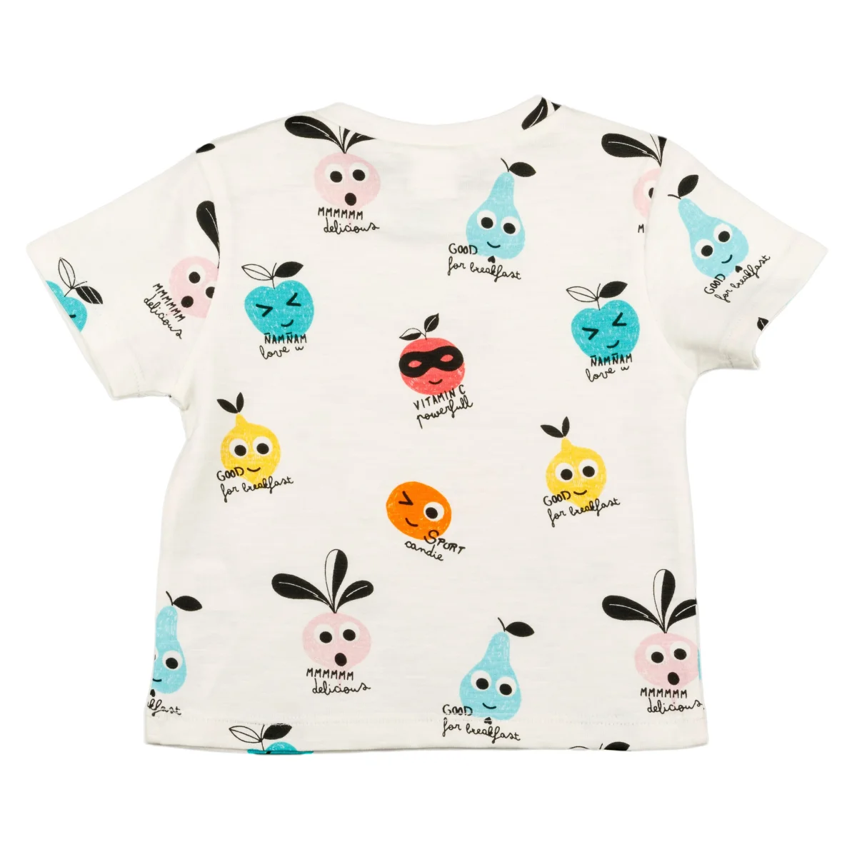 Camiseta de bebé estampado frutas colores - Imagen 5