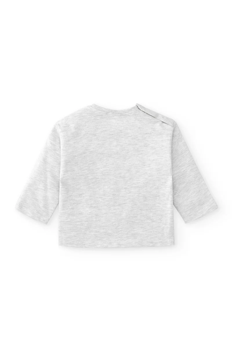 Camiseta de bebé gris momia - Imagen 3