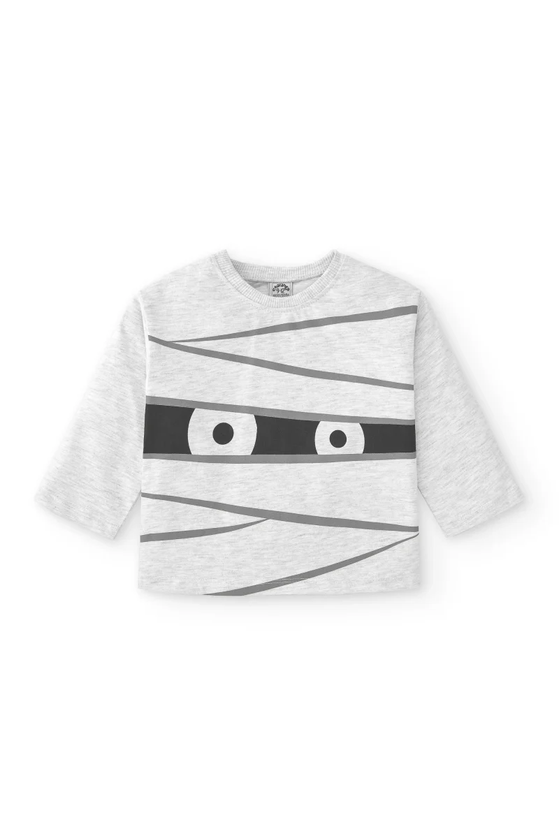 Camiseta de bebé gris momia - Imagen 2