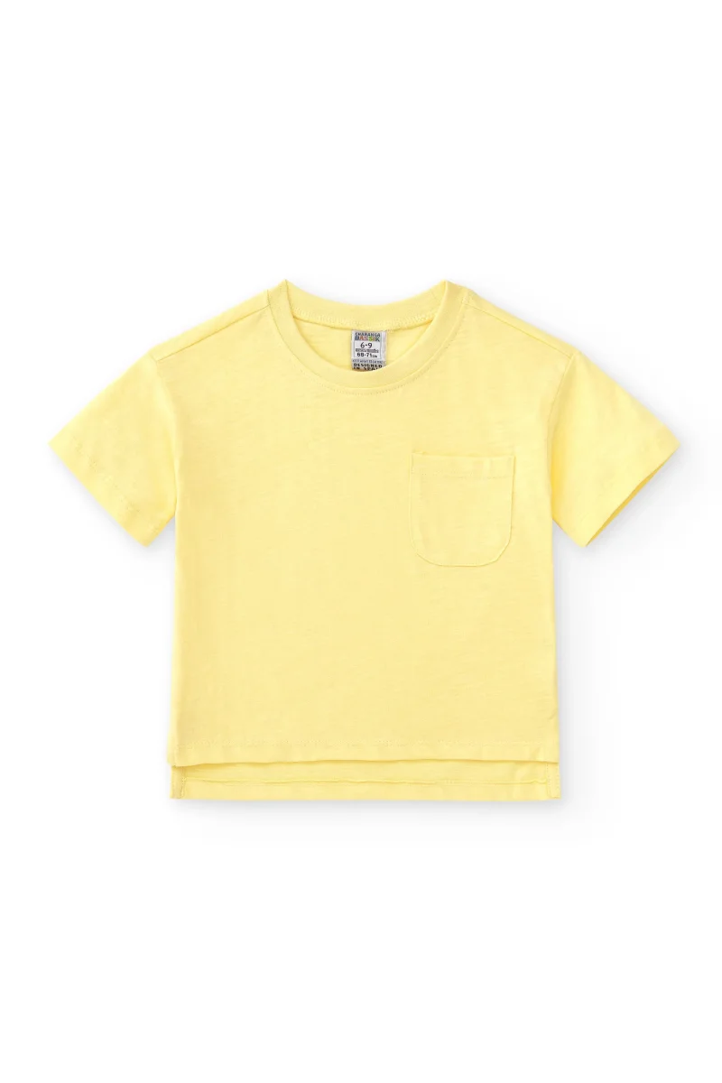 Camiseta de bebé mostaza - Imagen 3
