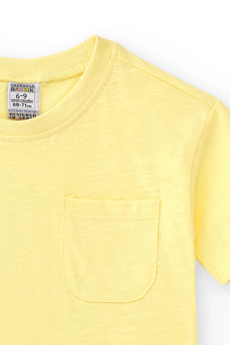 Camiseta de bebé mostaza - Imagen 6