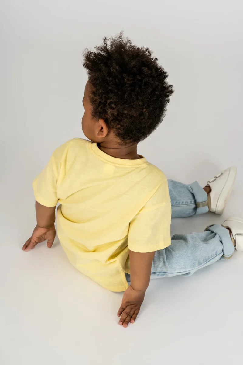 Camiseta de bebé mostaza - Imagen 4