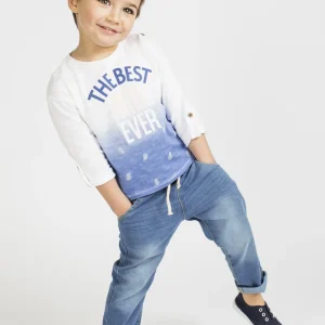 Camiseta manga larga bebé niño “The Best Kid Ever”