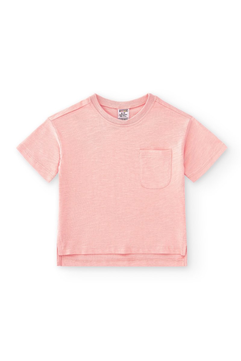 Camiseta de bebé rosa unisex - Imagen 4