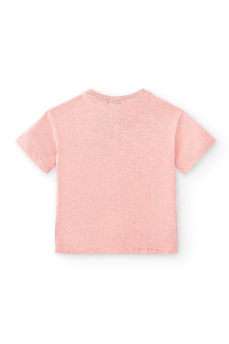 Camiseta de bebé rosa unisex - Imagen 5