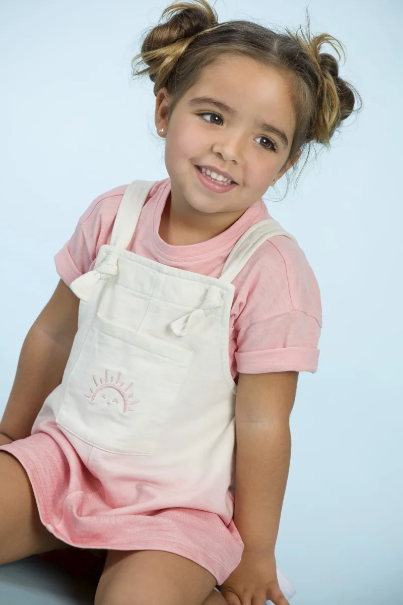 Camiseta de bebé rosa unisex - Imagen 3