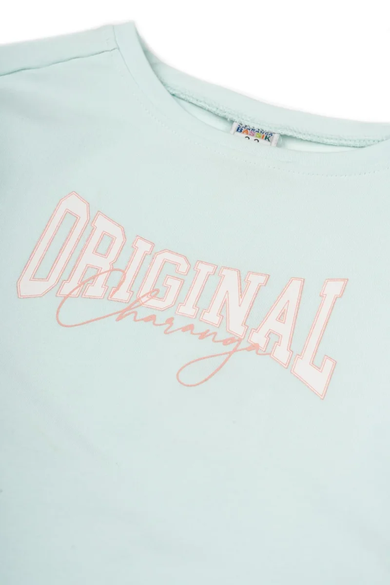 Camiseta niña aguamarina manga larga - Imagen 6