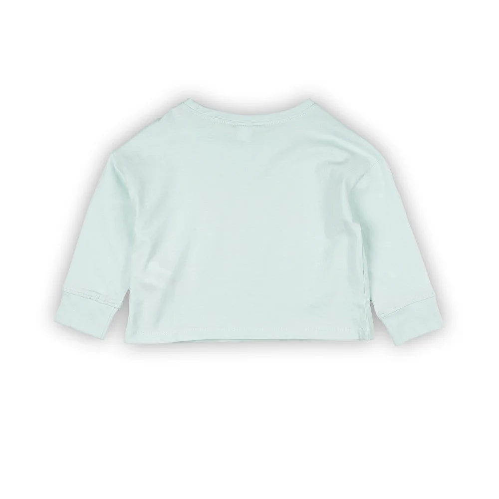 Camiseta niña aguamarina manga larga - Imagen 5