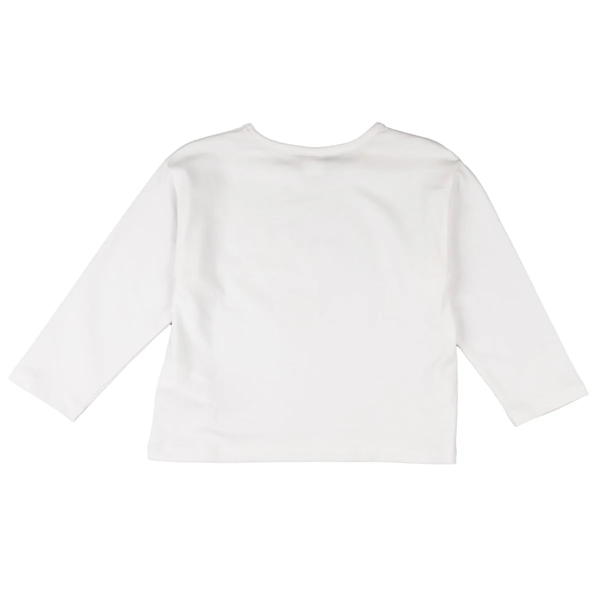 Camiseta manga larga niña blanca LOVE - Imagen 4
