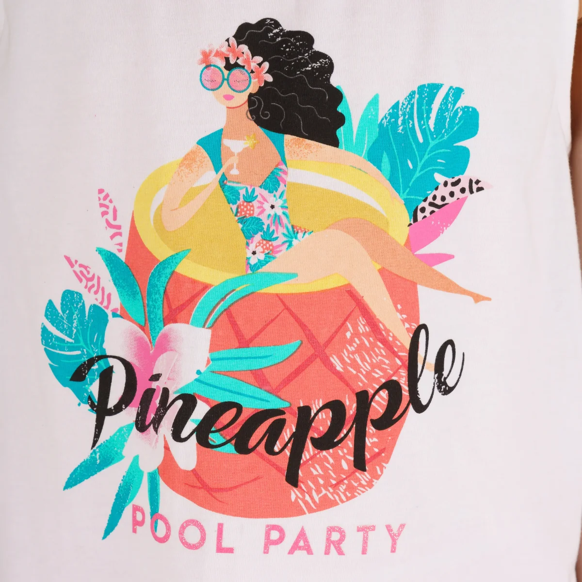 Camiseta niña tirantes piña - Imagen 8