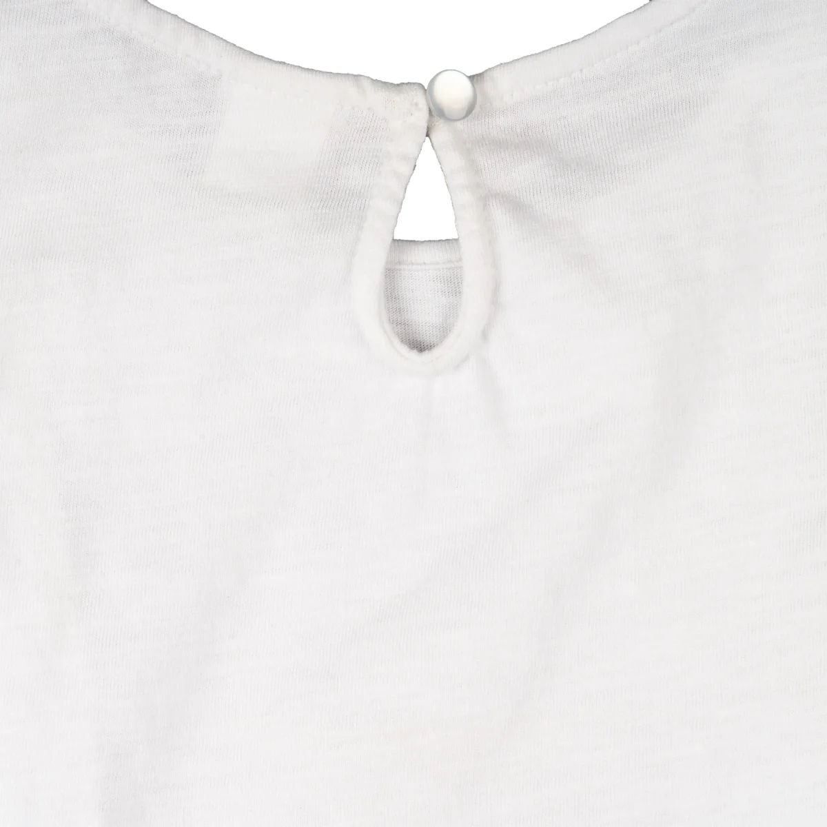 Camiseta niña blanca con volantes - Imagen 6