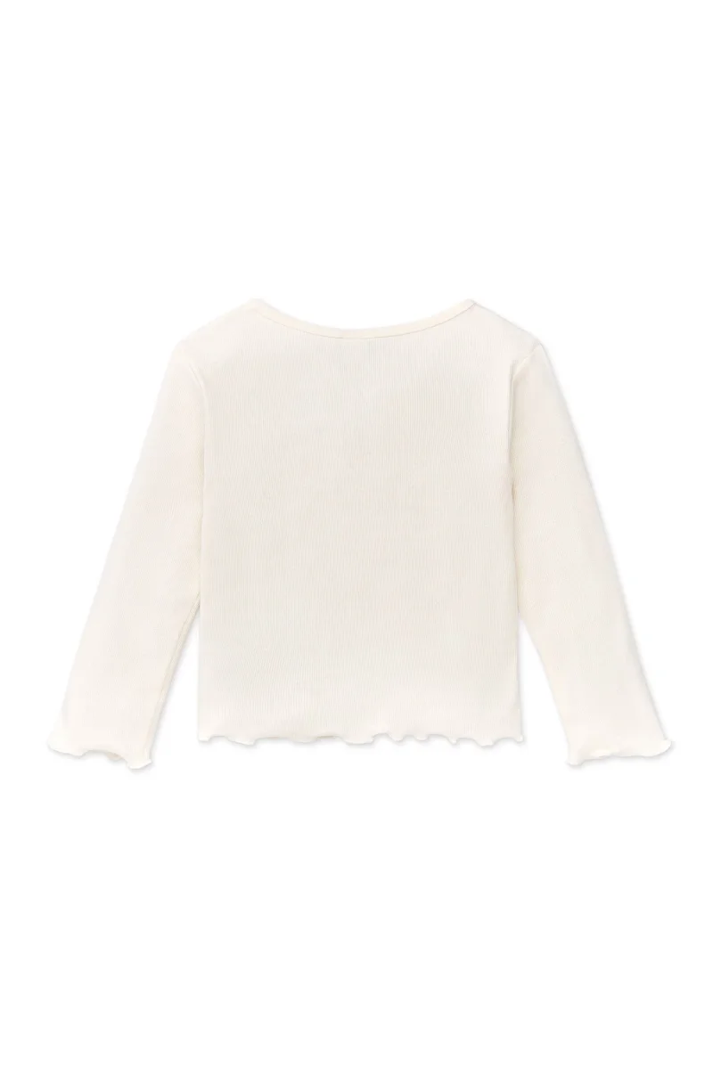 Camiseta de niña beige | Manga larga - Imagen 5