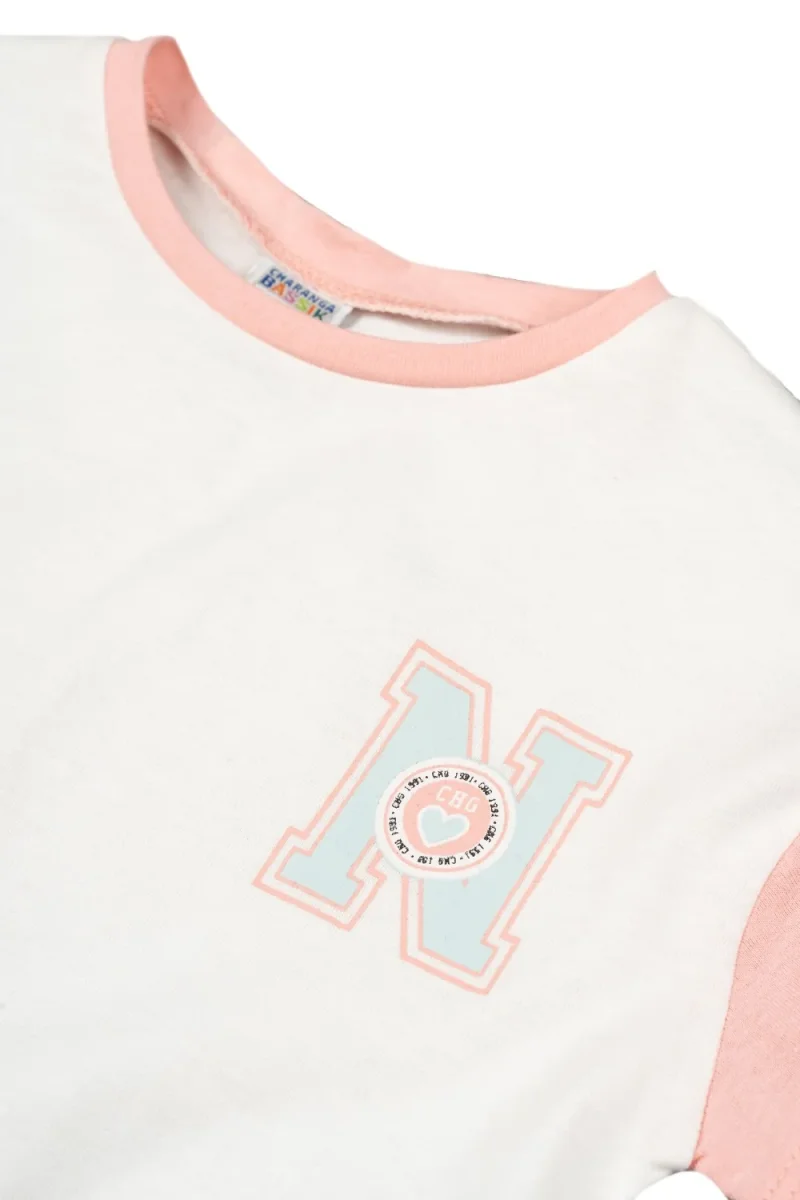 Camiseta niña pastel manga corta - Imagen 5