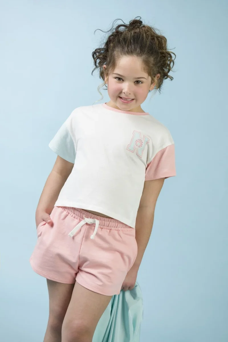 Camiseta niña pastel manga corta - Imagen 6