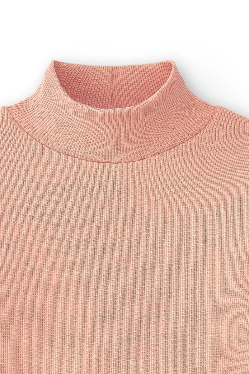 Camiseta niña manga larga rosa | Básica - Imagen 5