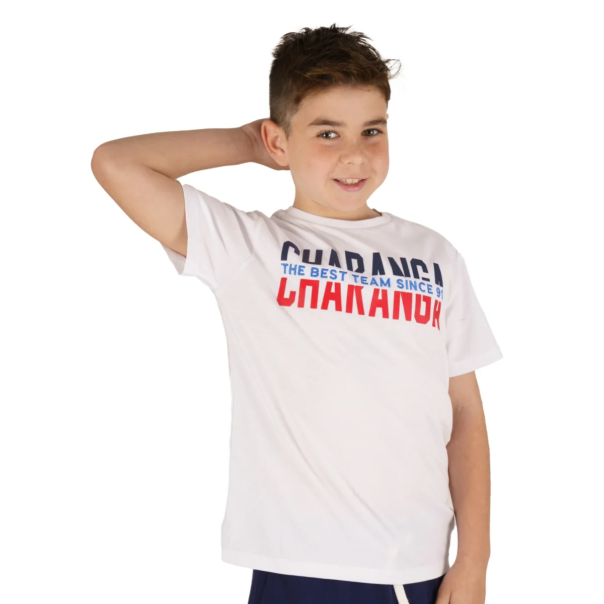 Camiseta niño blanca Team - Imagen 8