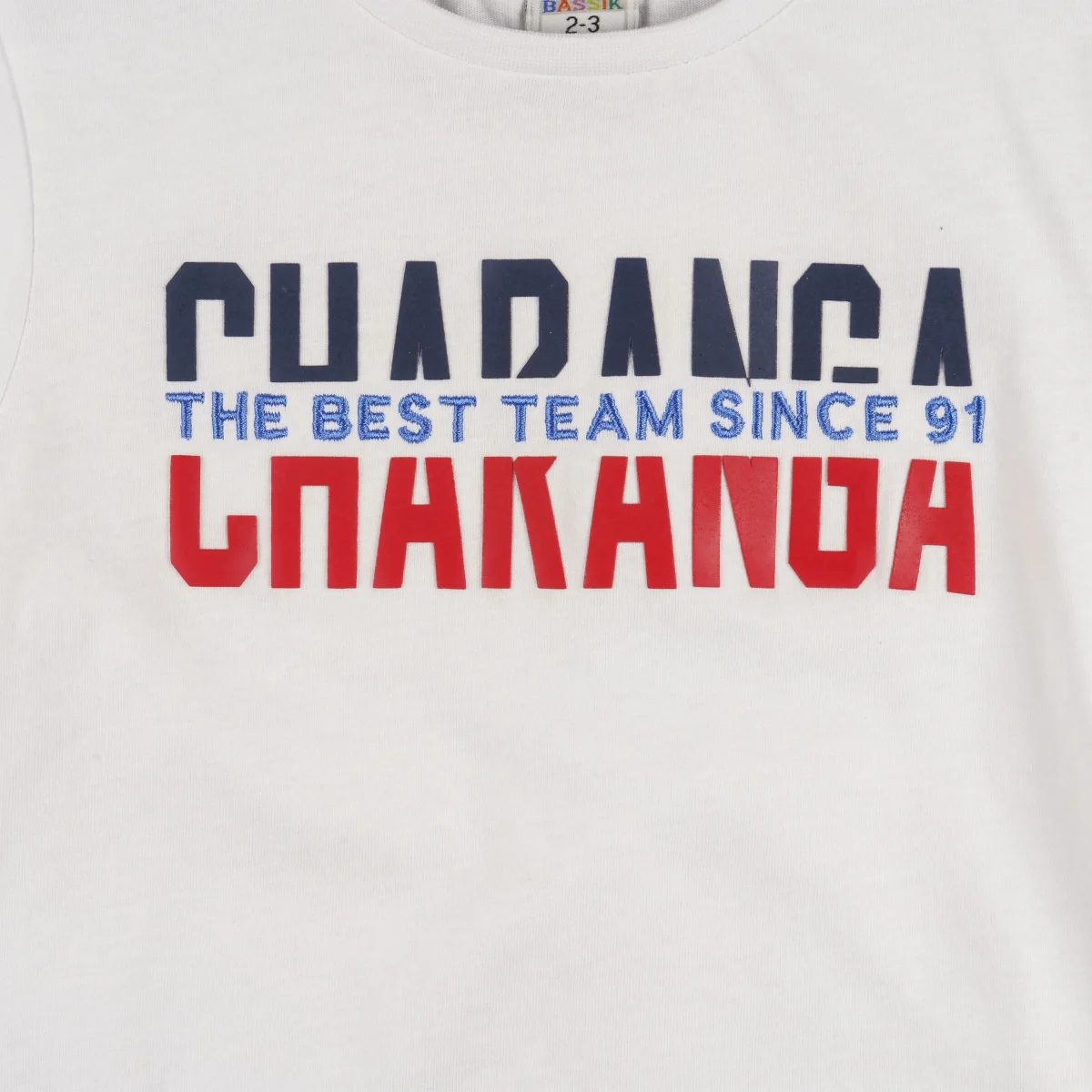 Camiseta niño blanca Team - Imagen 4