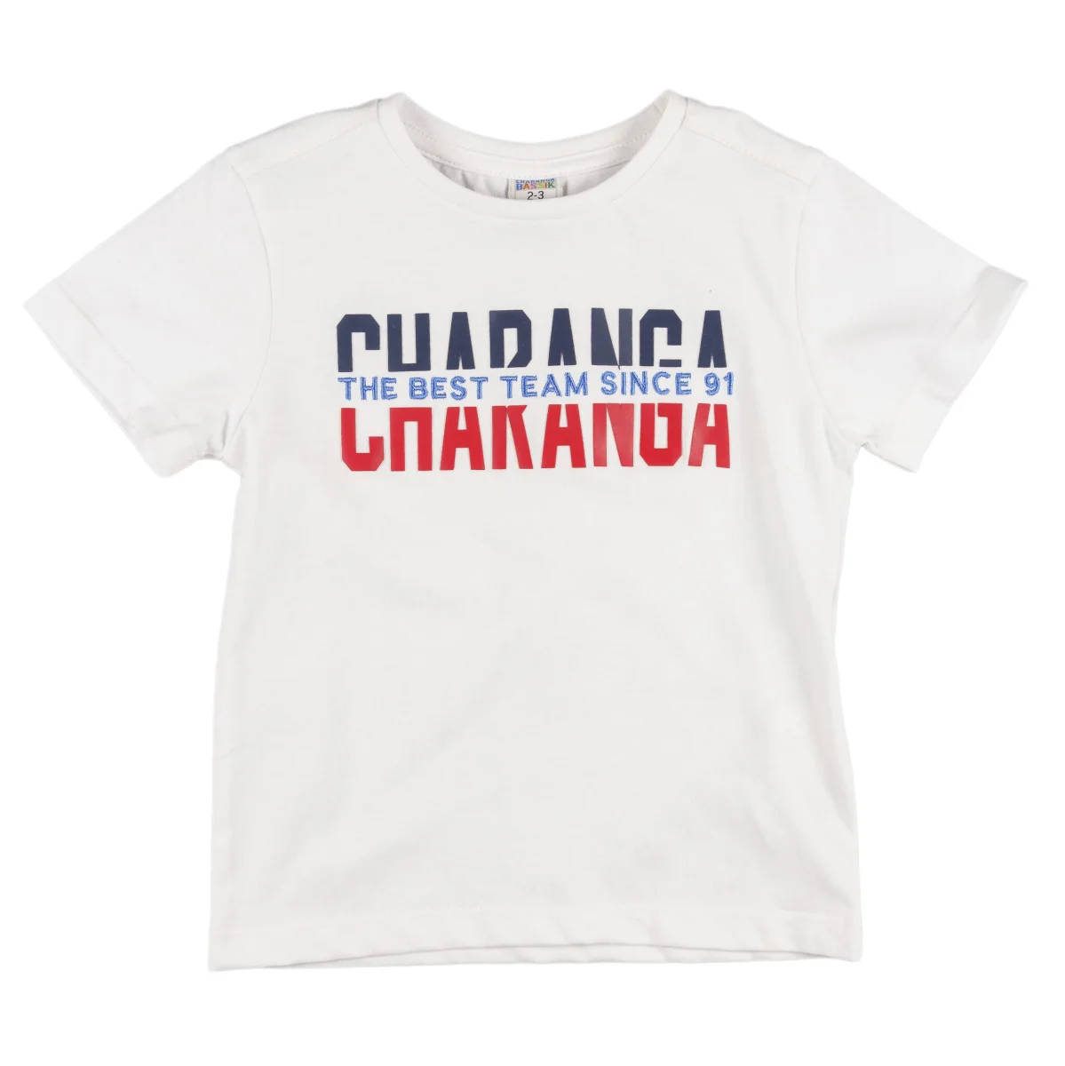Camiseta niño blanca Team - Imagen 3
