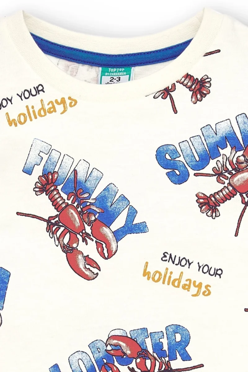 Camiseta niño langostas verano - Imagen 7