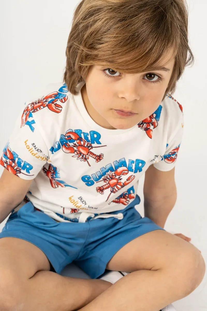 Camiseta niño langostas verano - Imagen 8
