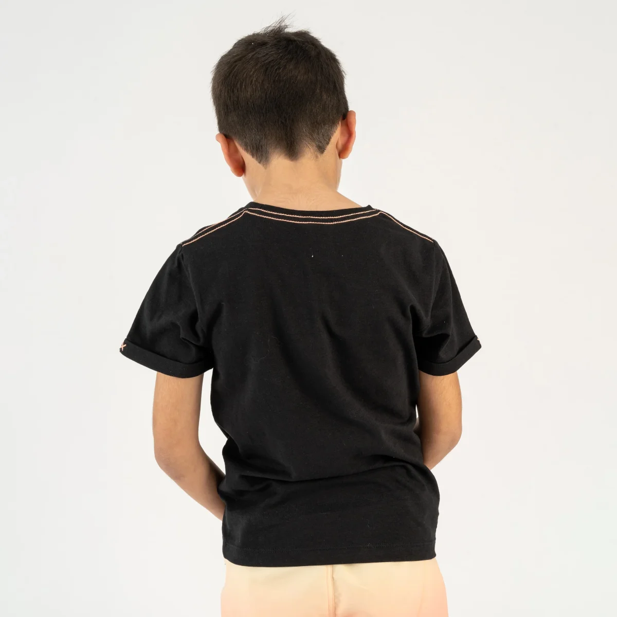 Camiseta de niño color negro - Imagen 8