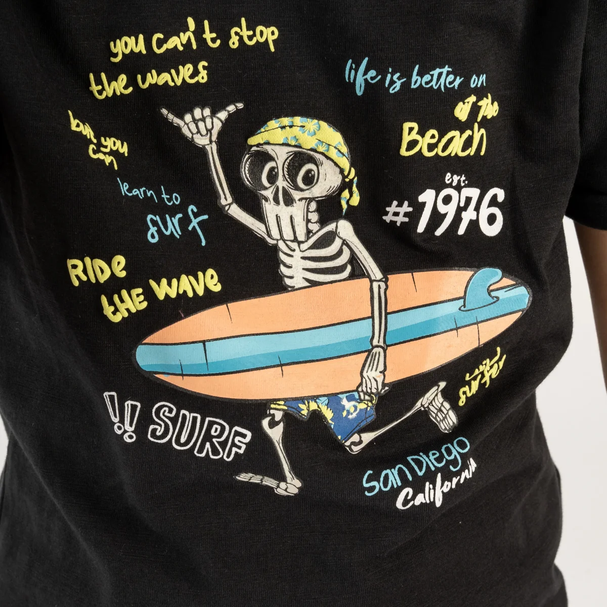 Camiseta de niño color negro - Imagen 5