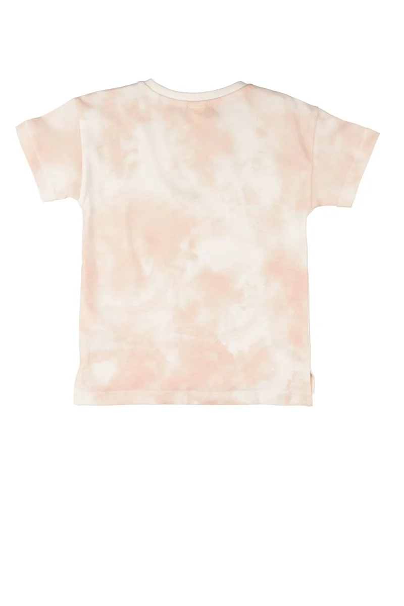 Camiseta de niño tie dye beige - Imagen 7
