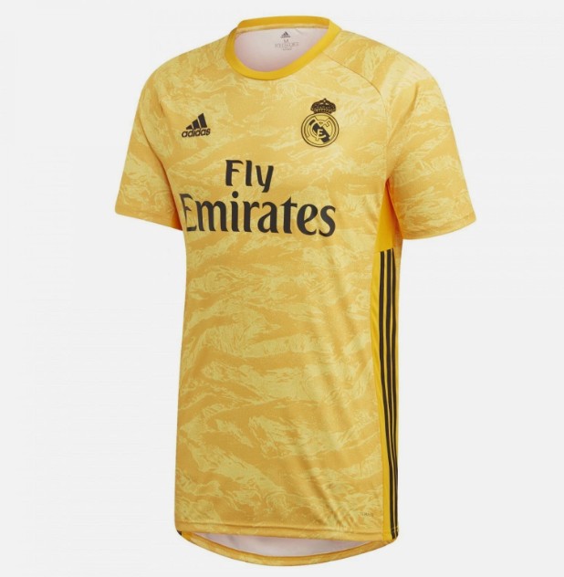 ADIDAS – Camiseta Real Madrid Portero Hombre Oro XL Primera Equipación