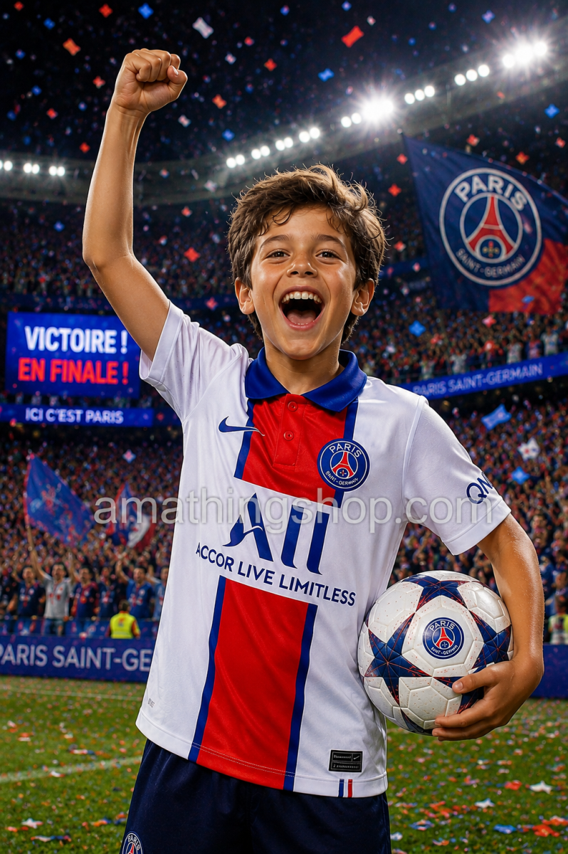NIKE – Camiseta Niño Paris Saint-Germain Blanco 2020/2021 🔥 Camiseta Nike PSG Niño 2020/21 2ª Equipación Blanca CD4507-101 Oferta ⚽ - Imagen 9